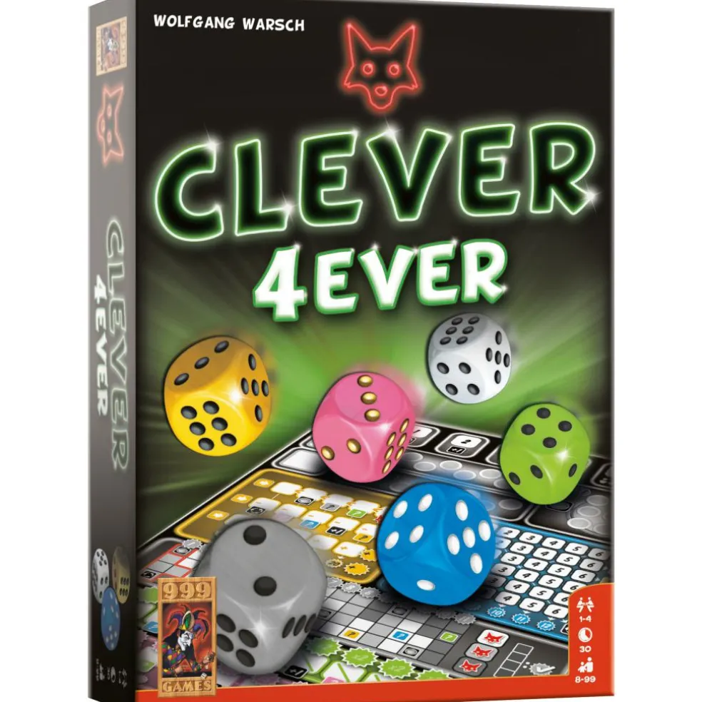 999 Games Clever 4Ever dobbelspel