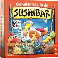 999 Games  Geharrewar in de Sushibar dobbelspel