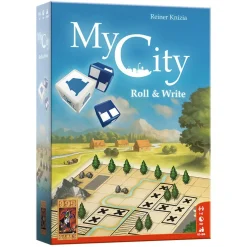 999 Games  My City Roll & Write dobbelspel