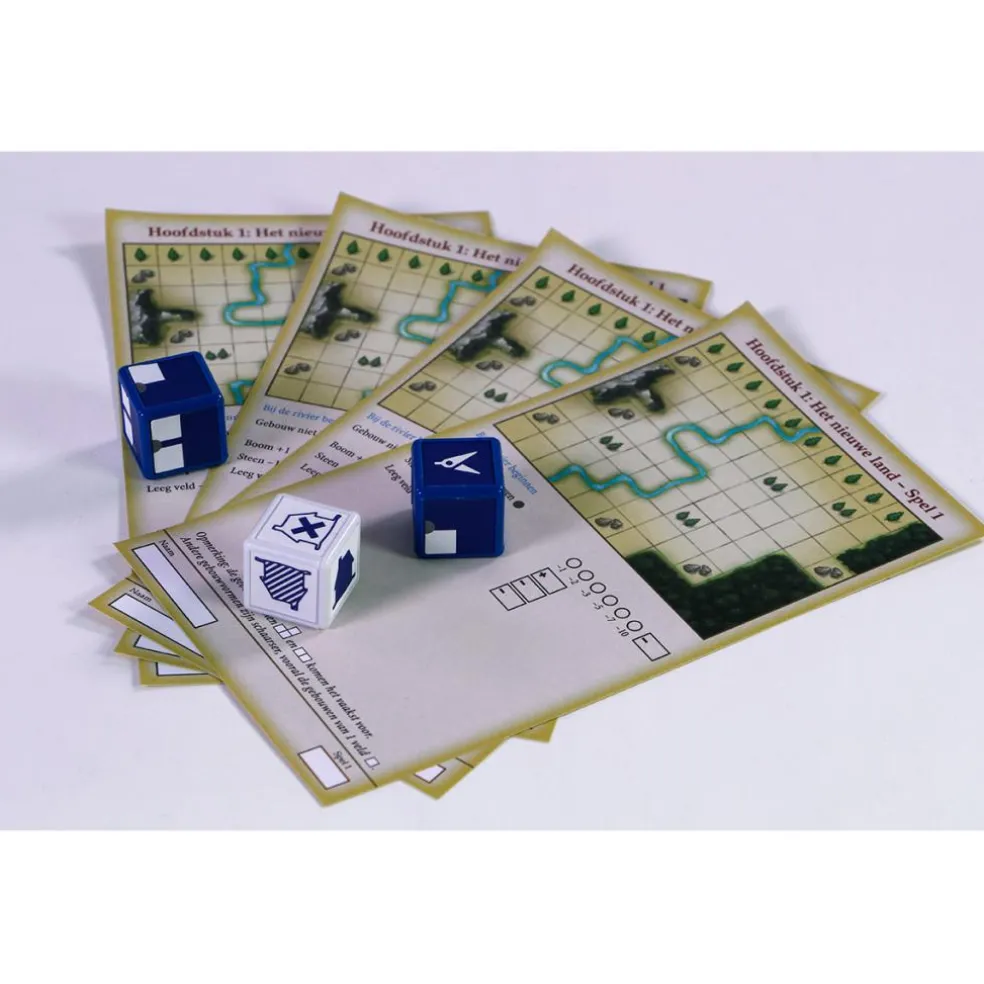 999 Games My City Roll & Write dobbelspel