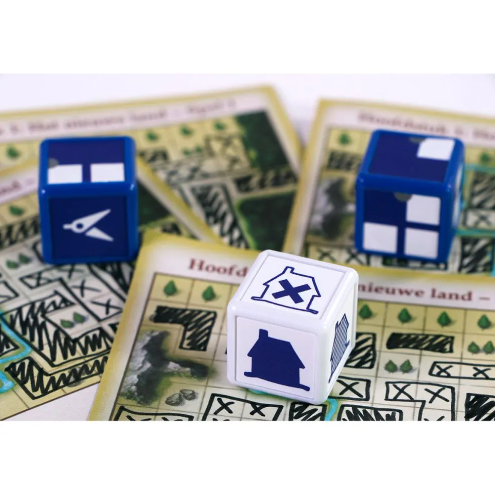 999 Games My City Roll & Write dobbelspel