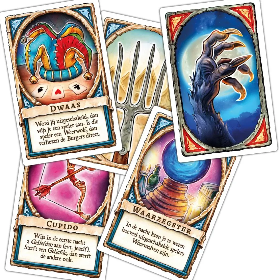 999 Games Ontmasker de Weerwolven kaartspel
