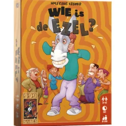 999 Games Wie is de ezel? kaartspel
