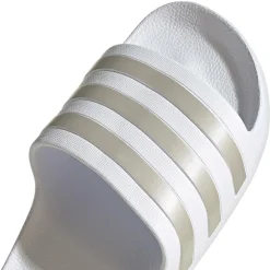 Adidas Adilette Aqua slippers cloud white platinum metallic
