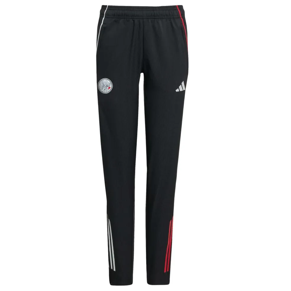 Adidas Ajax Tiro 25 trainingsbroek junior black white bold red