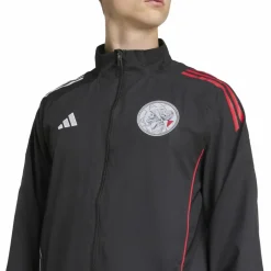 Adidas Ajax Tiro 25 trainingsjack heren black white bold red