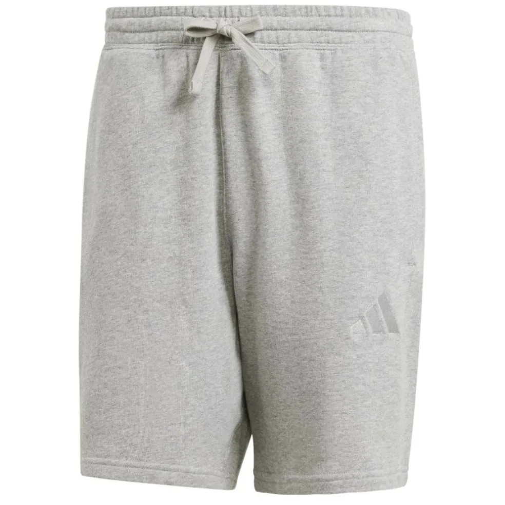 Adidas ALL SZN French Terry short heren medium grey heather