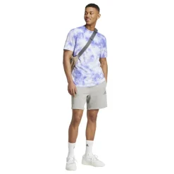Adidas ALL SZN French Terry short heren medium grey heather