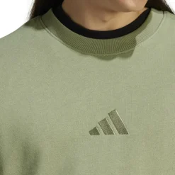 Adidas ALL SZN French Terry Crew sweater heren tent green