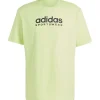 Adidas ALL SZN Graphic shirt heren pulse lime