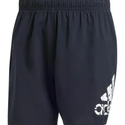 Adidas Big Logo CLX zwembroek heren black white