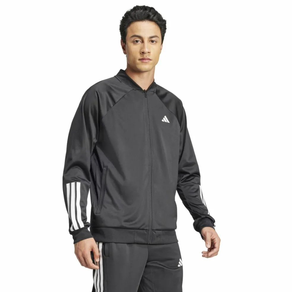 Adidas Club 3-stripes knitted trainingsjack heren black