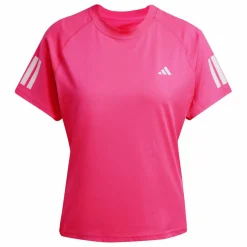 Adidas Club 3-stripes tennisshirt dames lucid pink
