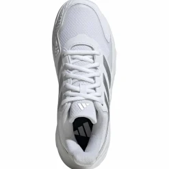Adidas Courtjam Control 3 Clay tennisschoenen dames cloud white silver metallic grey one