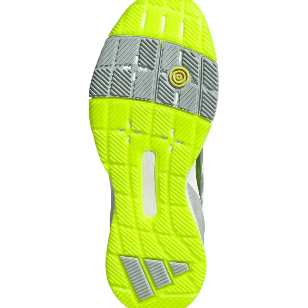 Adidas Crazyquick Lightstrike padelschoenen dames lucid lemon wonder silver silver metallic