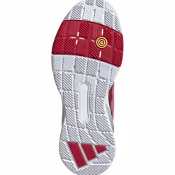 Adidas Crazyquick Lightstrike padelschoenen dames lucid pink silver metallic lucid red