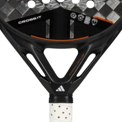 Adidas Cross IT 3.4 padel racket black solar orange white
