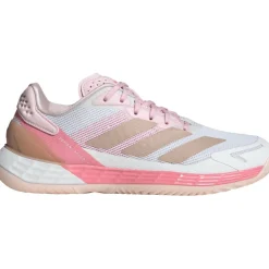 Adidas Defiant Speed 2 padelschoenen dames white pink
