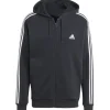 Adidas Essential Fleece 3-Stripes vest heren black