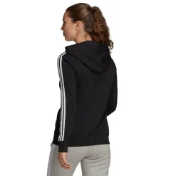 Adidas Essentials French Terry 3-Stripes trainingsjack dames black