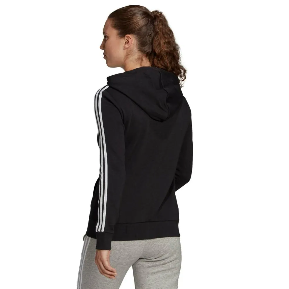 Adidas Essentials French Terry 3-Stripes trainingsjack dames black