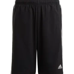 Adidas Essentials 3-Stripes Woven short junior black white