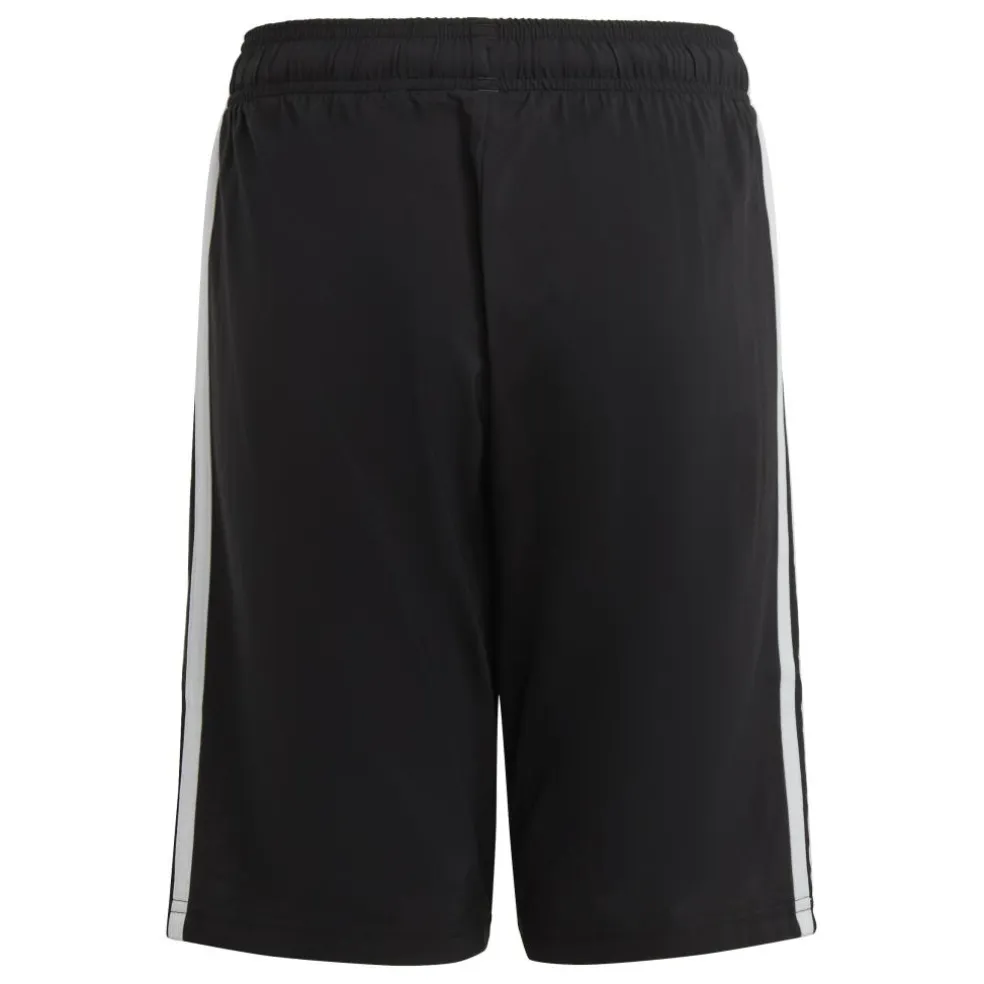 Adidas Essentials 3-Stripes Woven short junior black white