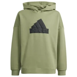 Adidas Future Icons Logo hoodie junior tent green black