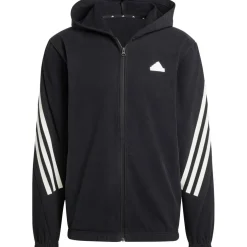 Adidas Future Icons 3-Stripes Polar fleece trainingsjack black