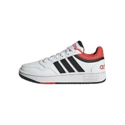 Adidas Hoops 3.0 schoenen junior cloud white core black bright red