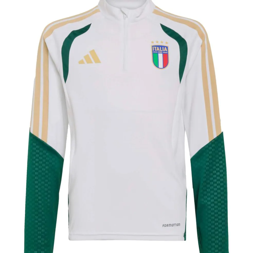 Adidas Italië 26 Tiro trainingsshirt junior white
