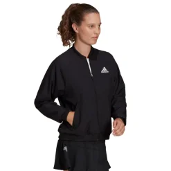 Adidas Melbourne trainingsjack dames black white