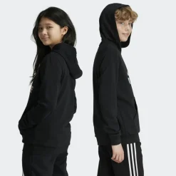 Adidas Metallic Print hoodie junior black