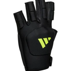 Adidas OD hockeyhandschoen black lucid lemon