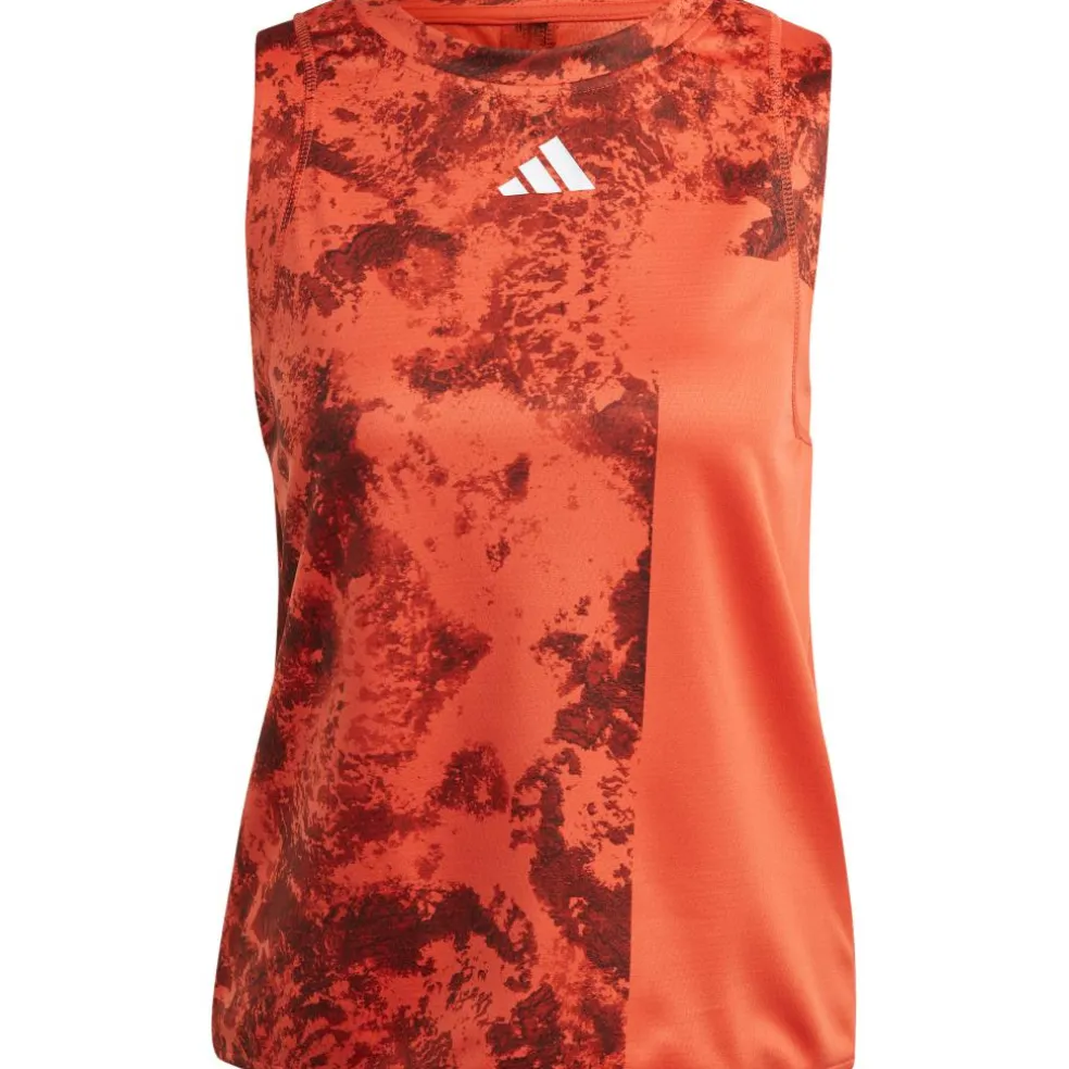 Adidas Paris Match tennis tanktop dames preloved red