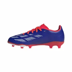 Adidas Predator League FG voetbalschoenen junior lucid blue cloud white solar red