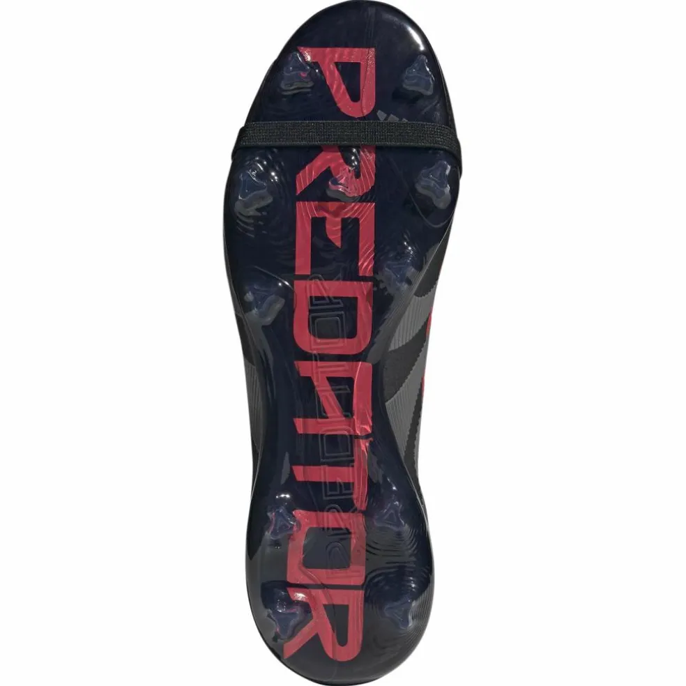Adidas Predator Pro FG voetbalschoenen heren core black grey four lucid red