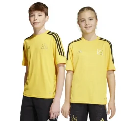 Adidas Salah voetbalshirt junior gold yellow