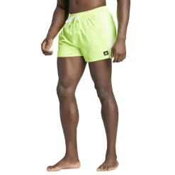 Adidas 3-Stripes CLX zwembroek heren lucid lemon white