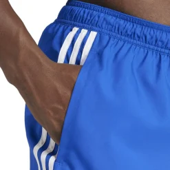 Adidas 3-Stripes CLX zwembroek heren royal blue white