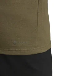 Adidas Train Essentials Seasonal Logo trainingsshirt heren olive strata