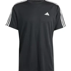 Adidas Train Essentials 3-Stripes shirt heren black white