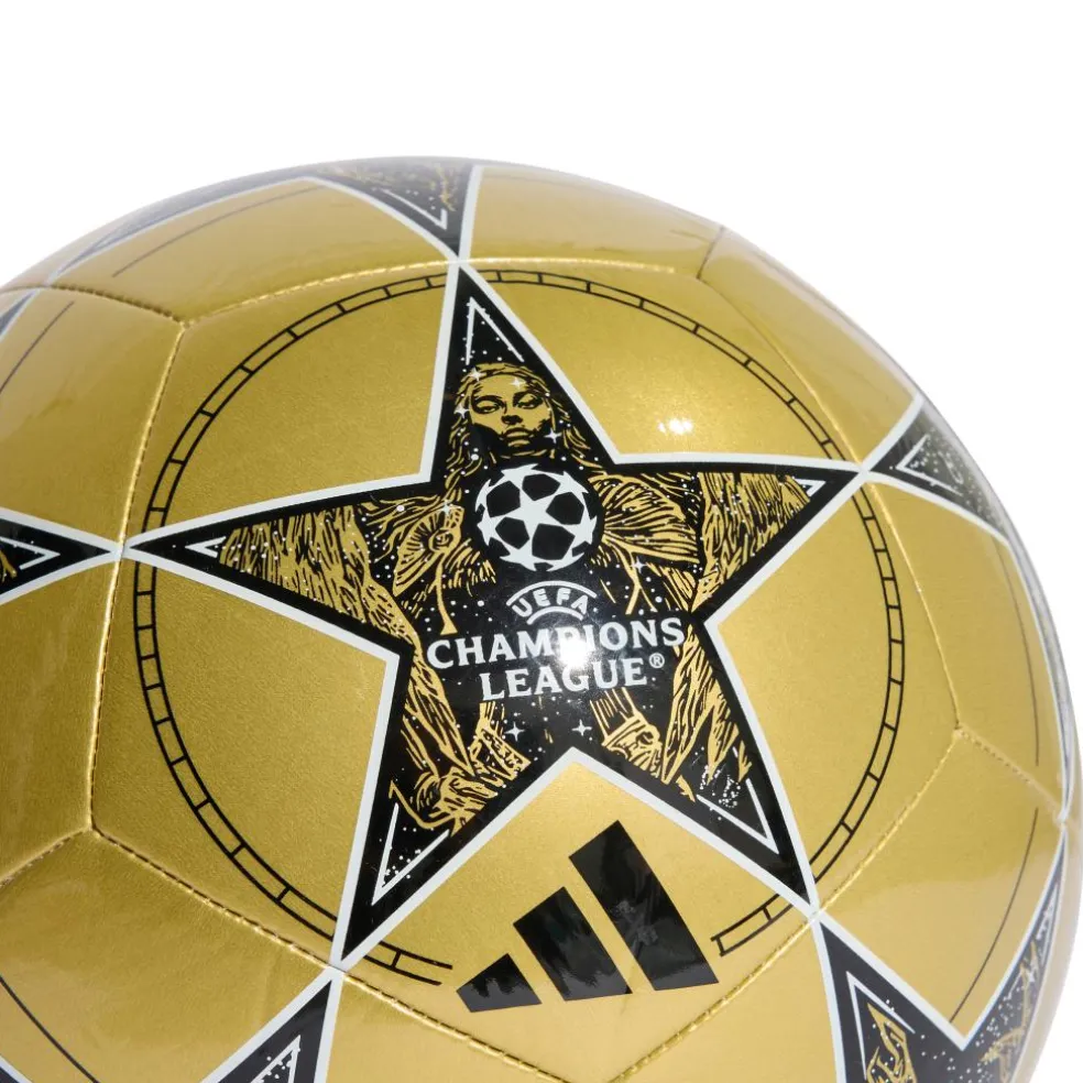 Adidas UCL Club League Stage voetbal gold metallic black white 25 - 26