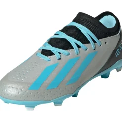 Adidas X Crazyfast Messi.3 FG voetbalschoenen junior silver metallic blish blue core black
