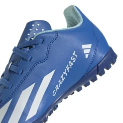 Adidas X Crazyfast.4 TF voetbalschoenen junior blue