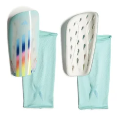 Adidas X Speedportal League scheenbeschermers clear aqua solar red