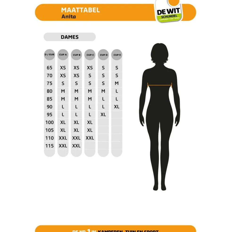 Anita Essential Lace bralette dames red