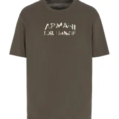 Armani Exchange  6DZTHCZJBYZ shirt heren black olive