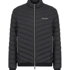 Armani Exchange  8NZB52ZNW3Z winterjas heren black melange grey