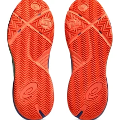 Asics GEL-CHALLENGER 15 padelschoenen heren white vivid coral